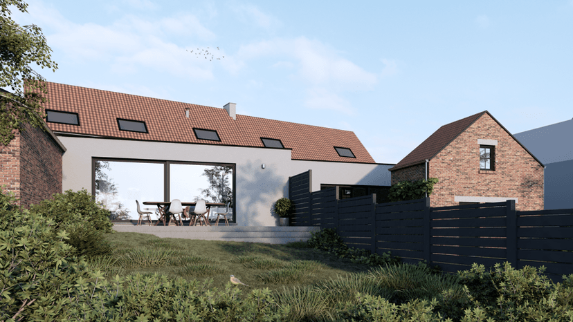 Bourgeois - Maison COMME NEUVE de +/-189m2, 3ch (1ch au RDC)